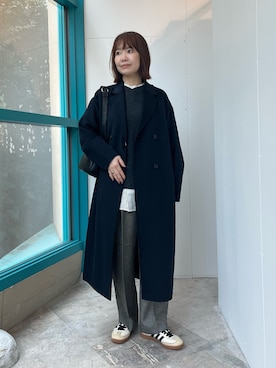 「アイテム（テーラードジャケット）」を使った、くずみさん（レディース・159cm・40代）の秋コーディネート