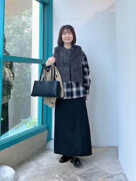 くずみさん(レディース・159cm)の秋コーディネート