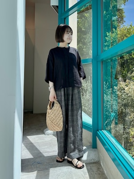 くずみさん（レディース・159cm）の夏コーディネート
