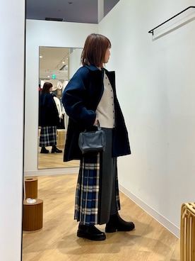 「オニールオブダブリン」｜くずみさん（レディース・159cm）の冬コーディネート
