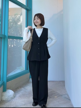 くずみさん(レディース・159cm)の秋コーディネート