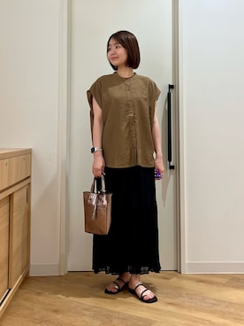 くずみさん（レディース・159cm・50代）の夏コーディネート