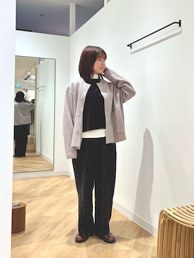 くずみさん（レディース・159cm）の冬コーディネート