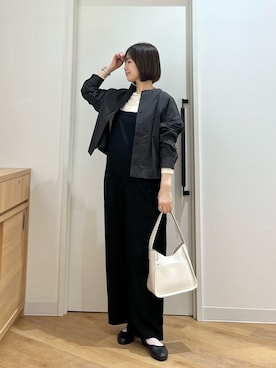 くずみさん（レディース・159cm・50代）の秋コーディネート