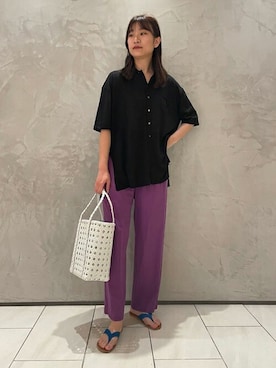 「BALI WERKSTATTE」｜Chiba_TOMORROWLANDさん（レディース・167cm）の春コーディネート