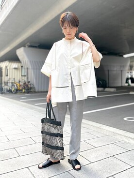 毛利さん(レディース・162cm)の春コーディネート