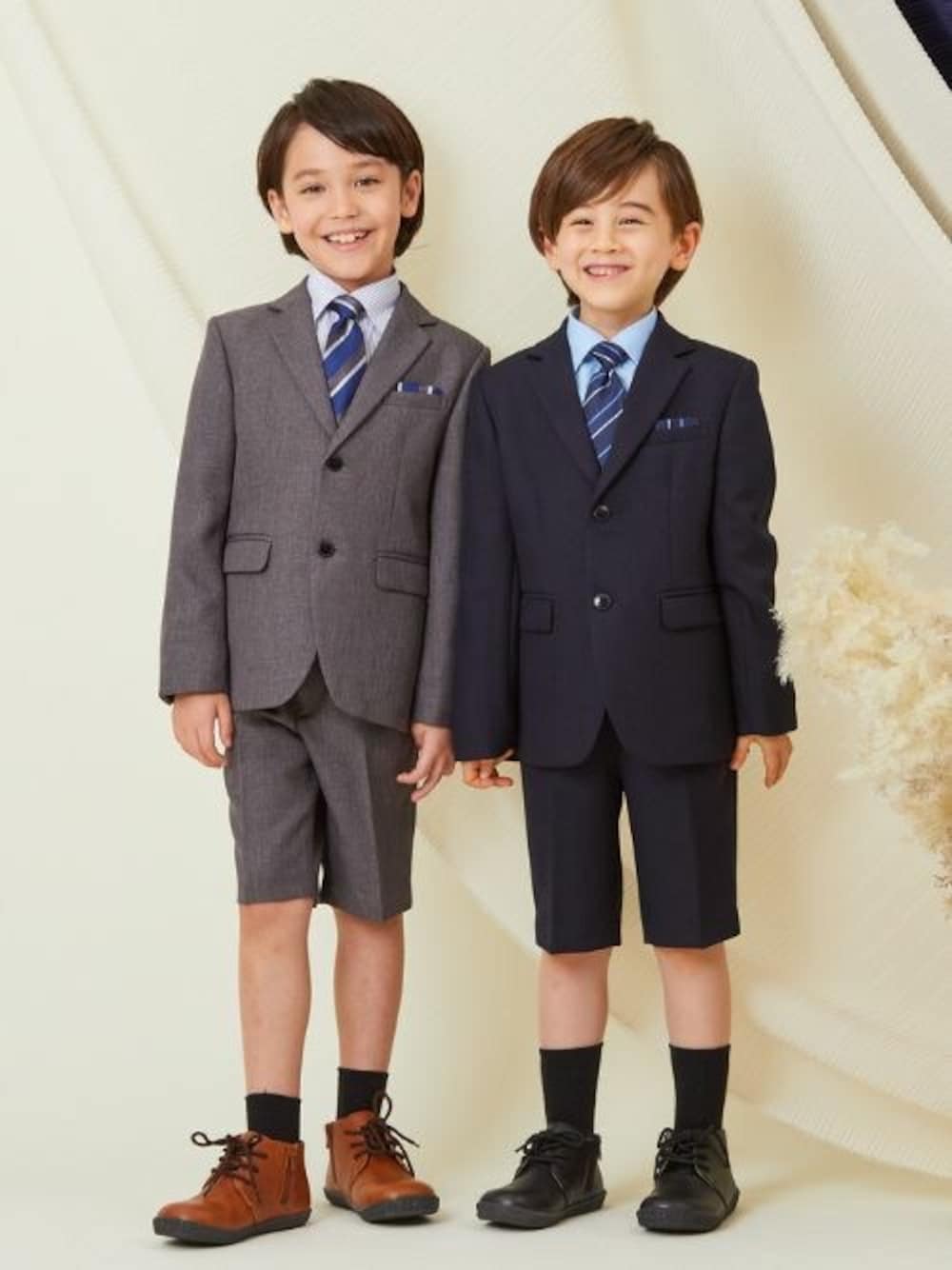 CHOPINショパン スーツセット グレー Ready Freddy キッズフォーマルショパン(キッズフォーマルCHOPIN)｜Ready Freddyの