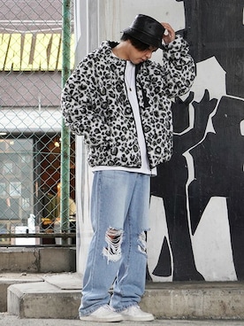 「GLARE（グレア）のアイテム」を使った、BIG CITY MARKETさん（メンズ・174cm）の秋コーディネート