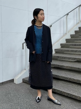 「アイテム（その他シューズ）」を使った、AYUさん（レディース・158cm）の春コーディネート