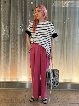 増田さん（レディース・157cm）の春コーディネート