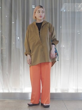 増田さん（レディース・157cm）の夏コーディネート