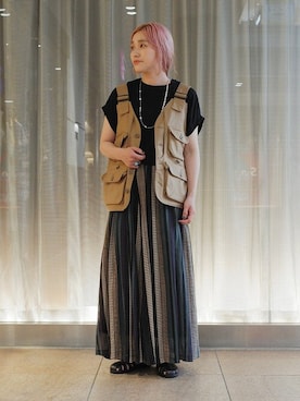 増田さん（レディース・157cm）の夏コーディネート