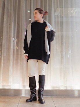 増田さん(レディース・157cm)の秋コーディネート