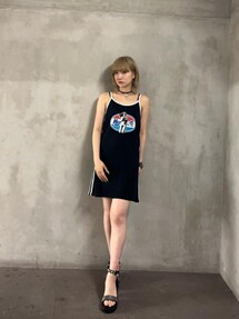 ヒステリックグラマー FANTASTIC GIRL キャミワンピース HYSTERIC GLAMOUR（ヒステリックグラマー）の「FANTASTIC GIRL
