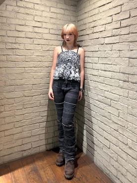 「チューブトップ」｜sakurakoさん（レディース・158cm）の夏コーディネート