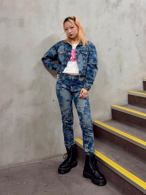 ヒステリックグラマー　BLACK MAGIC WOMAN チビTシャツ BLACK MAGIC WOMAN チビTシャツ|HYSTERIC GLAMOUR WOMEN