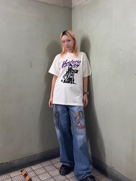 「HYSTERIC GLAMOUR（ヒステリックグラマー）のアイテム」を使った、sakurakoさん（レディース・158cm）の秋コーディネート