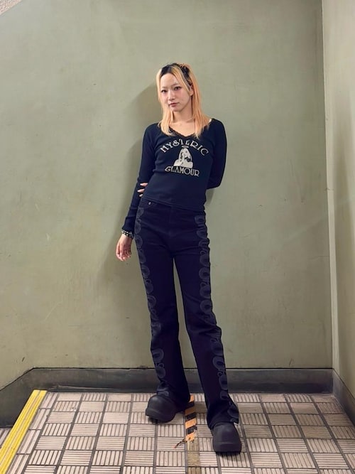 HYSTERIC ANGEL ショート丈Tシャツ（Tシャツ/カットソー