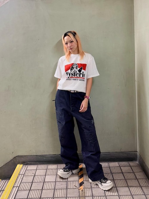 かず　　　ヒステリックグラマー　GREATEST PARTY SOUNDS GREATEST PARTY SOUNDS Tシャツ（Tシャツ/カットソー）｜HYSTERIC