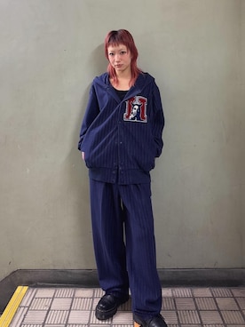 「セットアップ‎」｜sakurakoさん（レディース・158cm）の秋コーディネート