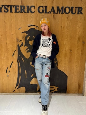 HYSTERIC GLAMOUR（ヒステリックグラマー）の「ﾛｺﾞﾐｯｸｽｽﾘﾑﾍﾞﾙﾄ（ベルト