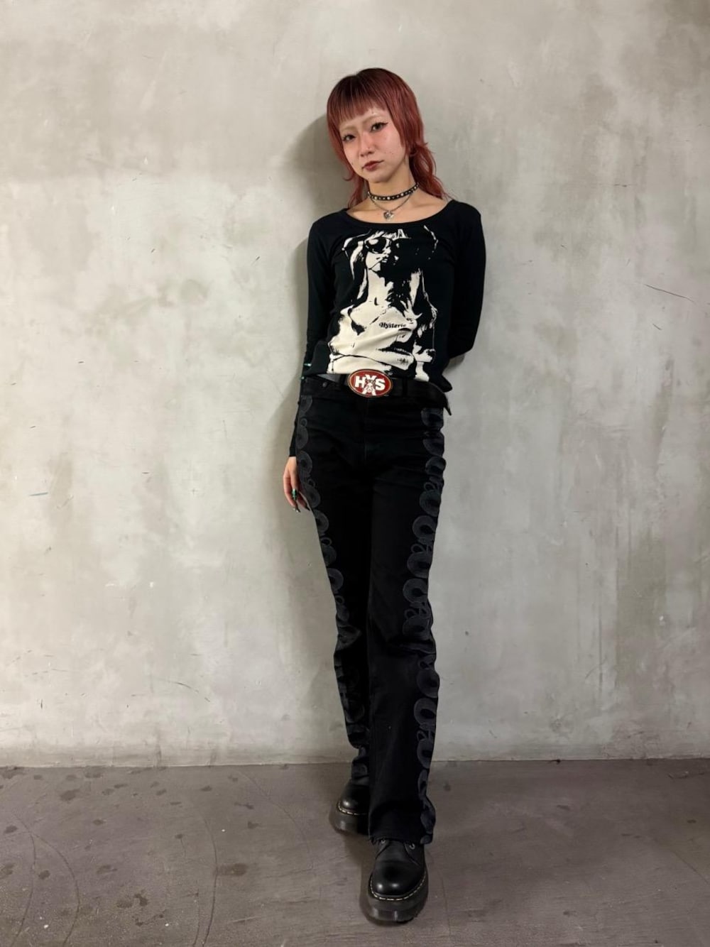 【なこ】美品✨【HYSTERIC GLAMOUR】 PICK レザー PICK レザーチョーカー|HYSTERIC GLAMOUR WOMEN | HYSTERIC GLAMOUR