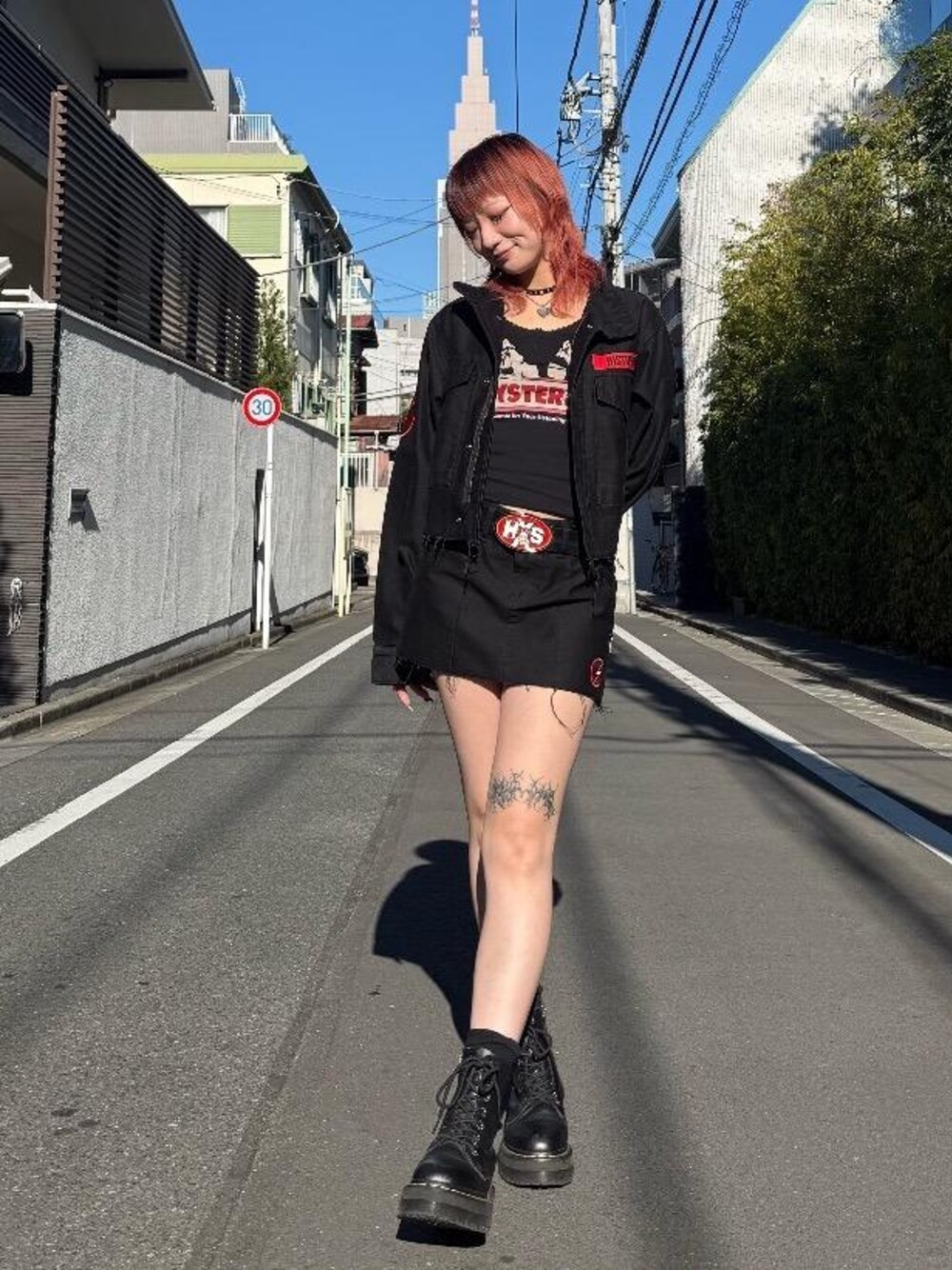 HYSTERIC GLAMOUR（ヒステリックグラマー）の「SWEET SOUNDS チビT