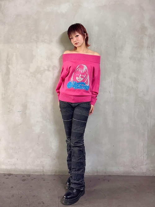 スクラッチフレアデニムパンツ（デニムパンツ）｜HYSTERIC GLAMOUR