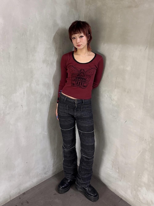 HYSTERIC GLAMOUR（ヒステリックグラマー） tシャツ LEVITATED GIRL