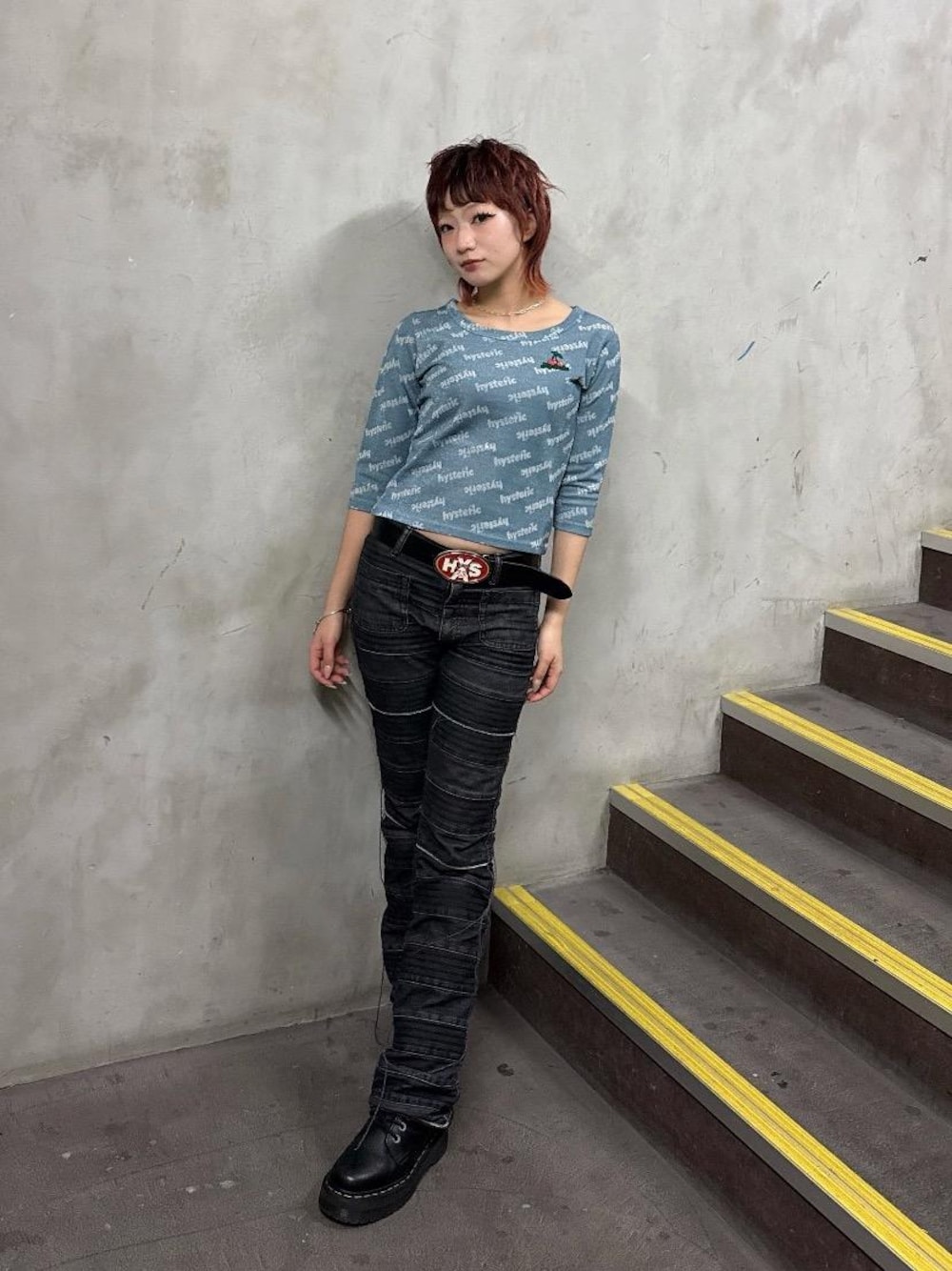 HYSTERIC GLAMOUR（ヒステリックグラマー）の「SEE NO EVIL ベルト