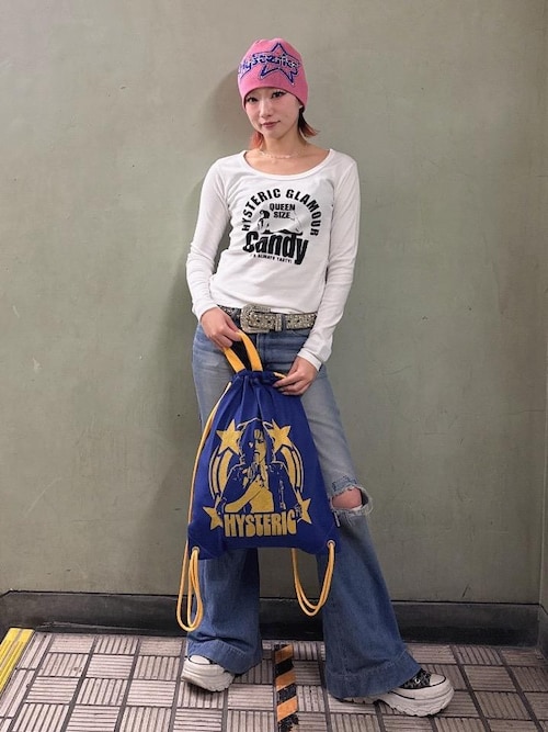 ローライズフレアデニムパンツ（デニムパンツ）｜HYSTERIC GLAMOUR