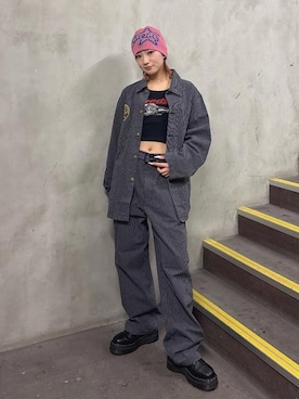 sakurakoさん（レディース・158cm）の冬コーディネート