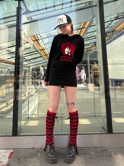 SEE NO EVIL スタッズメッシュキャップ（キャップ）｜HYSTERIC GLAMOUR