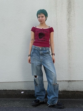 sakurakoさん（レディース・158cm）の春コーディネート