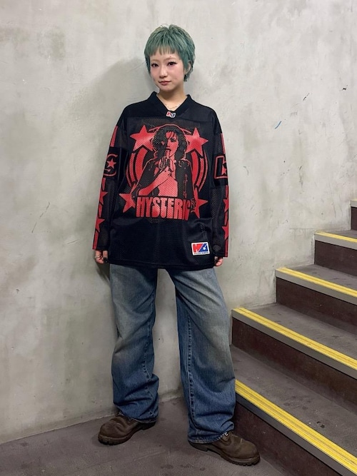 BANANA GIRL ホッケーシャツ（Tシャツ/カットソー）｜HYSTERIC GLAMOUR