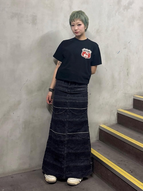 HYSTERIC GLAMOUR（ヒステリックグラマー） デニムスカート スクラッチ