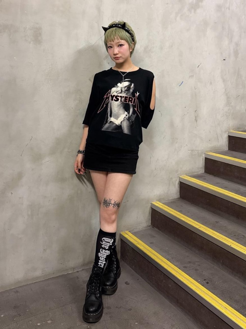 HYSTERIC GLAMOUR（ヒステリックグラマー）の「EVIL カチューシャ