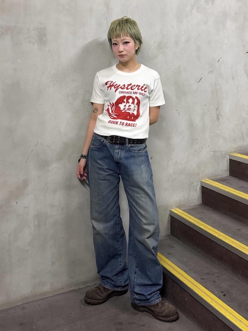 ルーズストレートデニムパンツ（デニムパンツ）｜HYSTERIC GLAMOUR