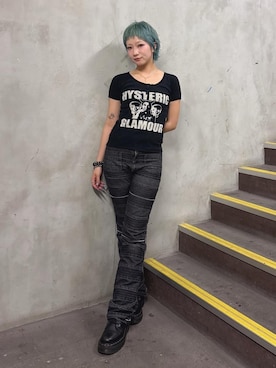 「ヒステリックグラマー」｜sakurakoさん（レディース・158cm）の春コーディネート