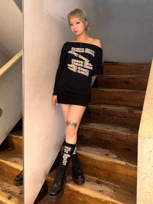 HYSTERIC GLAMOUR（ヒステリックグラマー） スカート バックレース