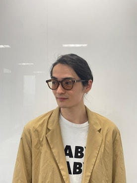 「ユナイテッドアローズ」｜Zoff Staffさん（メンズ・180cm）の春コーディネート