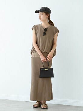 minamiさん（レディース・165cm）の夏コーディネート