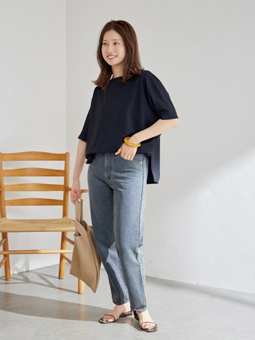 FRAMeWORK｜クロップドジャージーパンツ | Rakuten Fashion(楽天