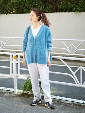 「FRAMeWORK（フレームワーク）のアイテム（ショルダーバッグ）」を使った、minamiさん（レディース・165cm）の秋コーディネート