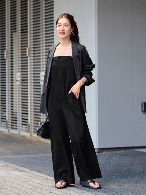 24aw 美品 FRAMeWORK ベアトップオールインワン 定価2.4 24aw 美品 FRAMeWORK ベアトップオールインワン 定価2.4