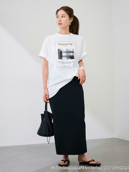 セール】フルニードルニットミディスカート（スカート）｜FRAMeWORK