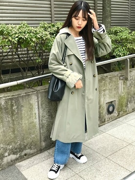 「大人シンプル」｜「アイテム（その他）」を使った、INGNI STORE(イングストア）さん（レディース・159cm）の春コーディネート