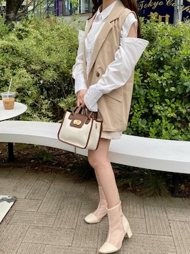 「肌見せ」｜INGNI STORE(イングストア）さん（レディース・159cm）の春コーディネート