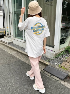 「スポサン」｜「アイテム（その他）」を使った、INGNI STORE(イングストア）さん（レディース・159cm）の夏コーディネート