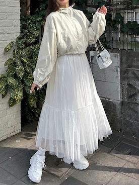 「アイテム（スカート、その他）」を使った、INGNI STORE(イングストア）さん（レディース・166cm）の冬コーディネート